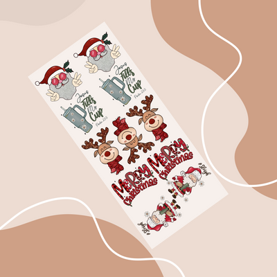 Pre-Built Christmas #1 Gang Sheet - 48 Inches Alabama Vinyl