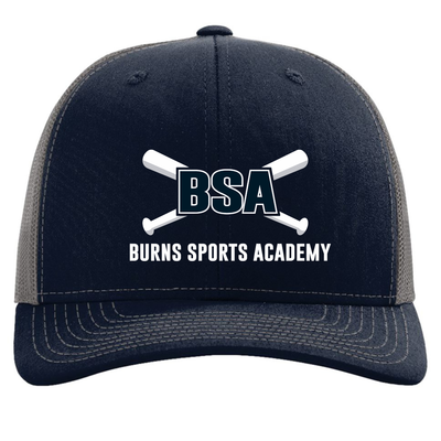"BSA Bat Logo" Richardson 112 Hat Alabama Vinyl