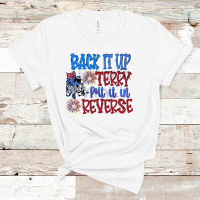 "Back Up Terry" Ready-to-Press Transfer Alabama Vinyl