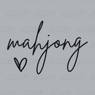 MahjongBLACK Alabama Vinyl & Print Co.