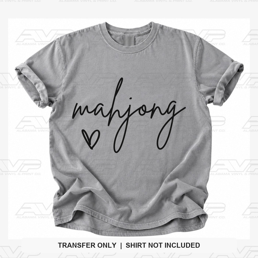 MahjongBLACK Alabama Vinyl & Print Co.