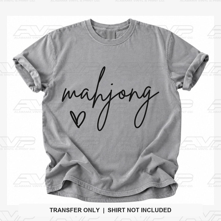 MahjongBLACK Alabama Vinyl & Print Co.