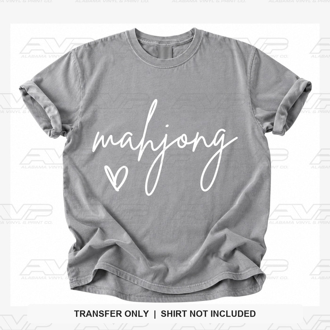MahjongWHITE Alabama Vinyl & Print Co.