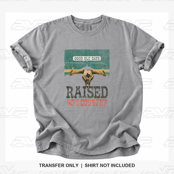 Raised 90s Country Alabama Vinyl & Print Co.