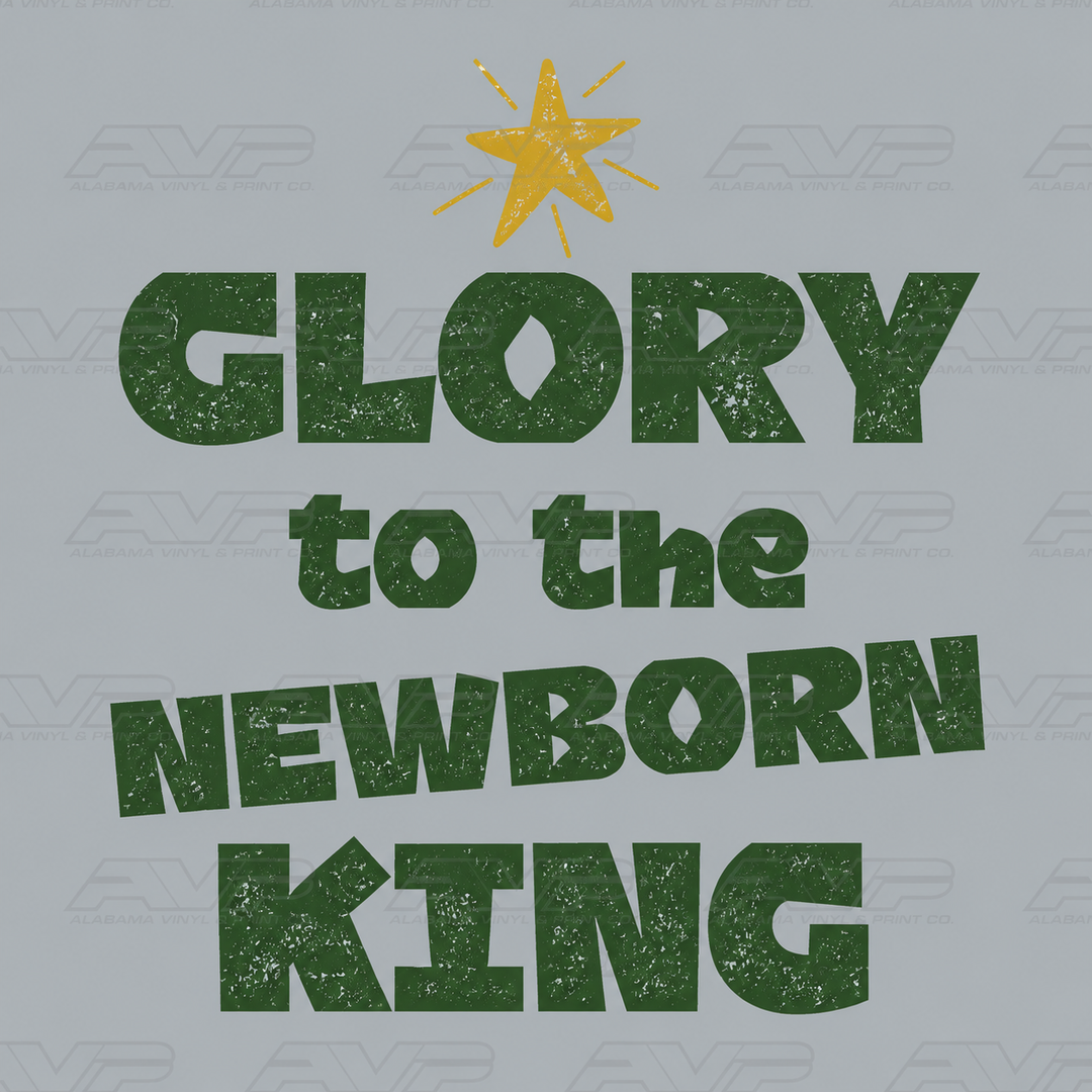 Glory to the Newborn King Alabama Vinyl