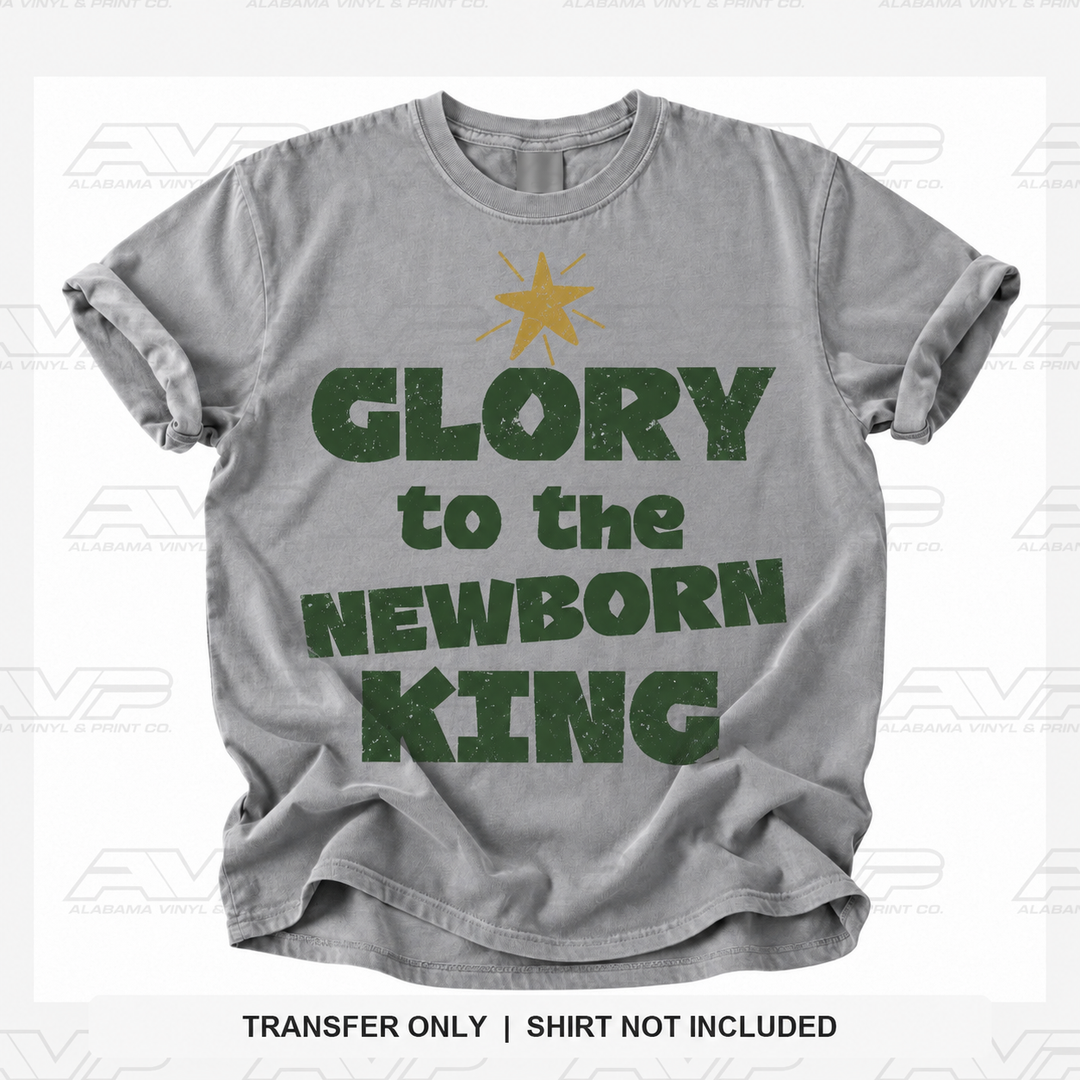 Glory to the Newborn King Alabama Vinyl