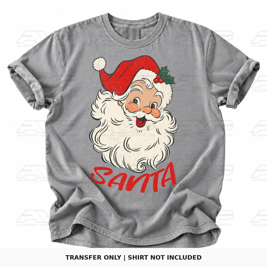 Jolly Santa Head Alabama Vinyl