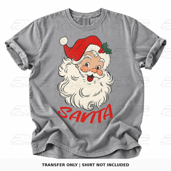 Jolly Santa Head Alabama Vinyl