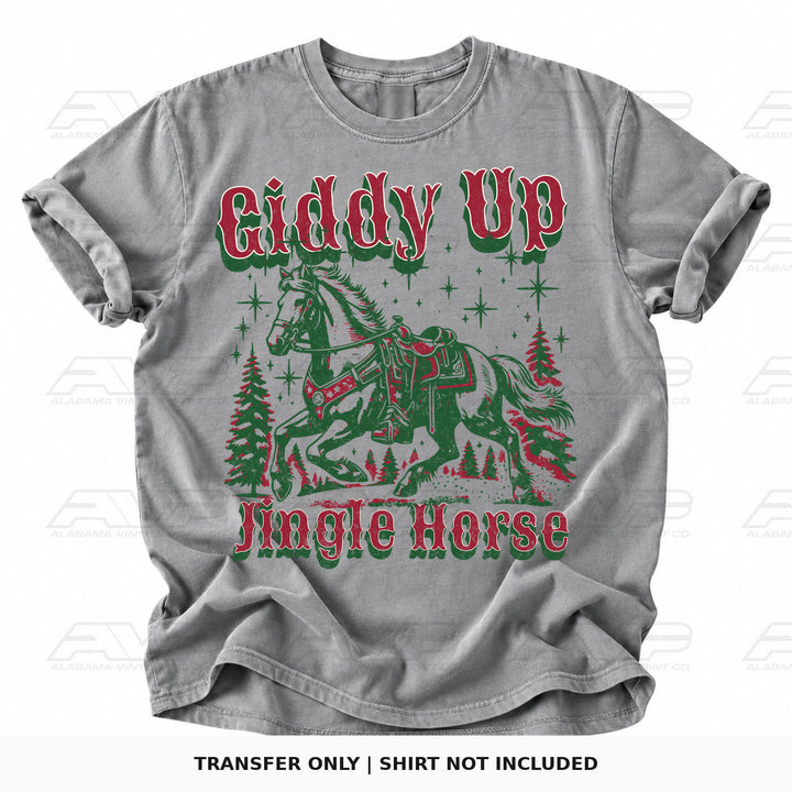 Giddy Up Jingle Horse Alabama Vinyl