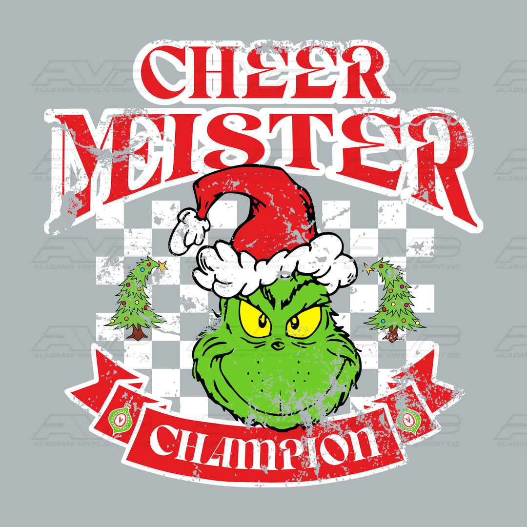 Cheer Meister Champions Alabama Vinyl