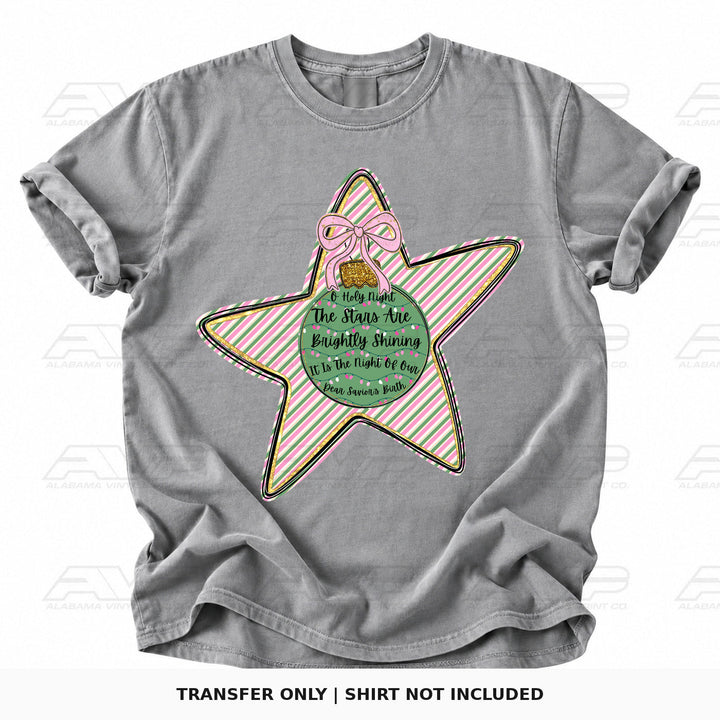 Holy Night Nativity Star Alabama Vinyl