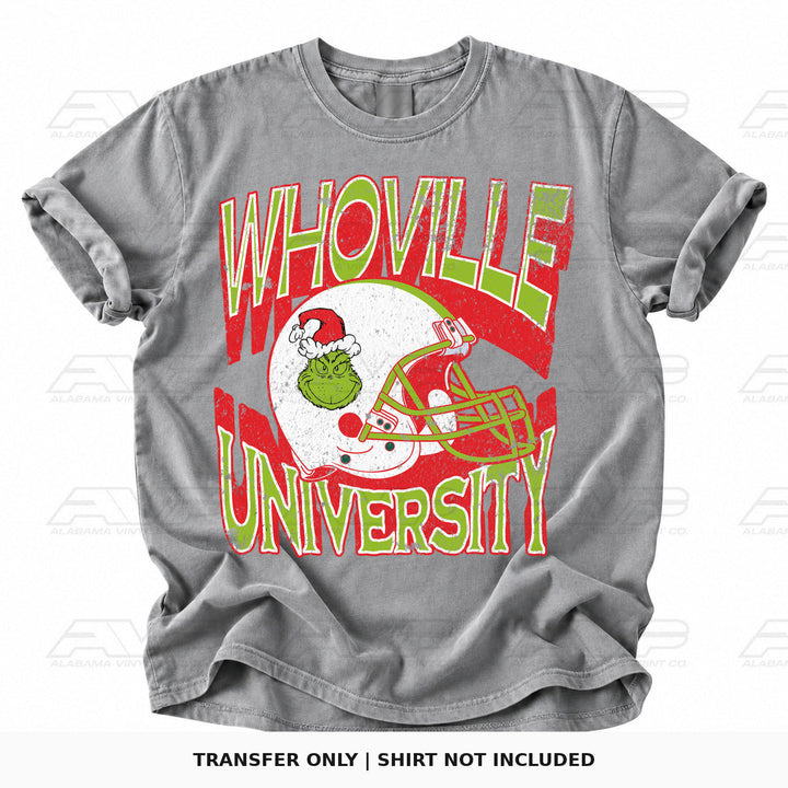 Whoville University Football Alabama Vinyl