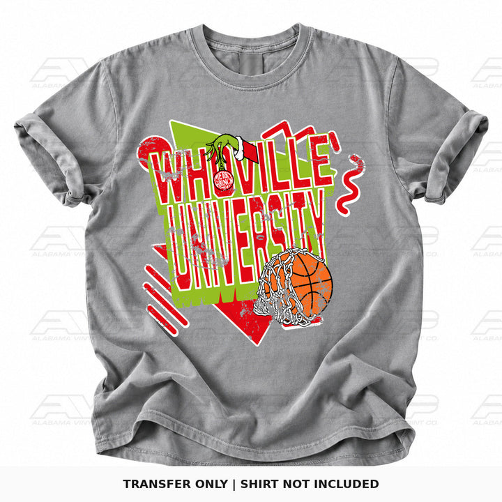 Whoville University Basketball Alabama Vinyl