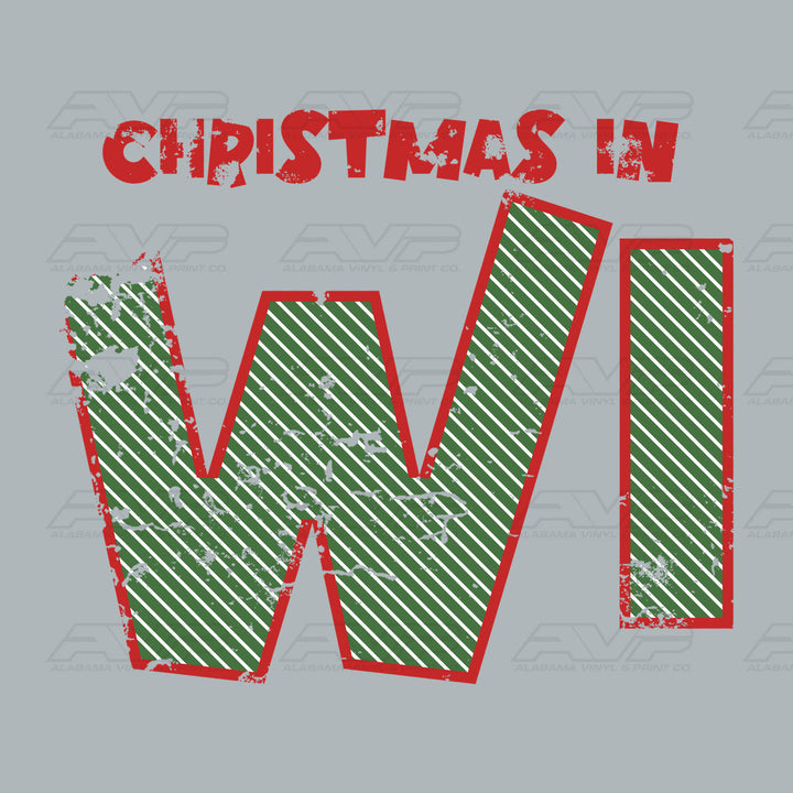 Christmas in Wisconsin Alabama Vinyl