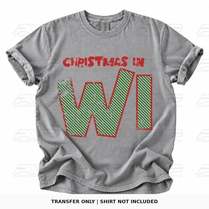 Christmas in Wisconsin Alabama Vinyl