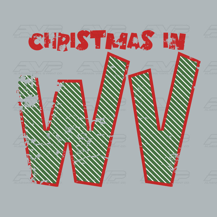 Christmas in West Virginia Alabama Vinyl