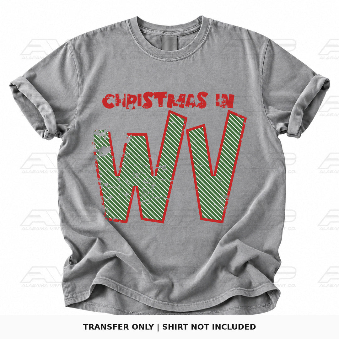 Christmas in West Virginia Alabama Vinyl