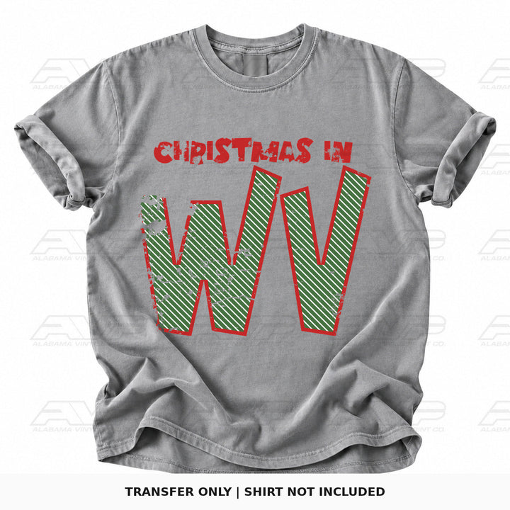Christmas in West Virginia Alabama Vinyl