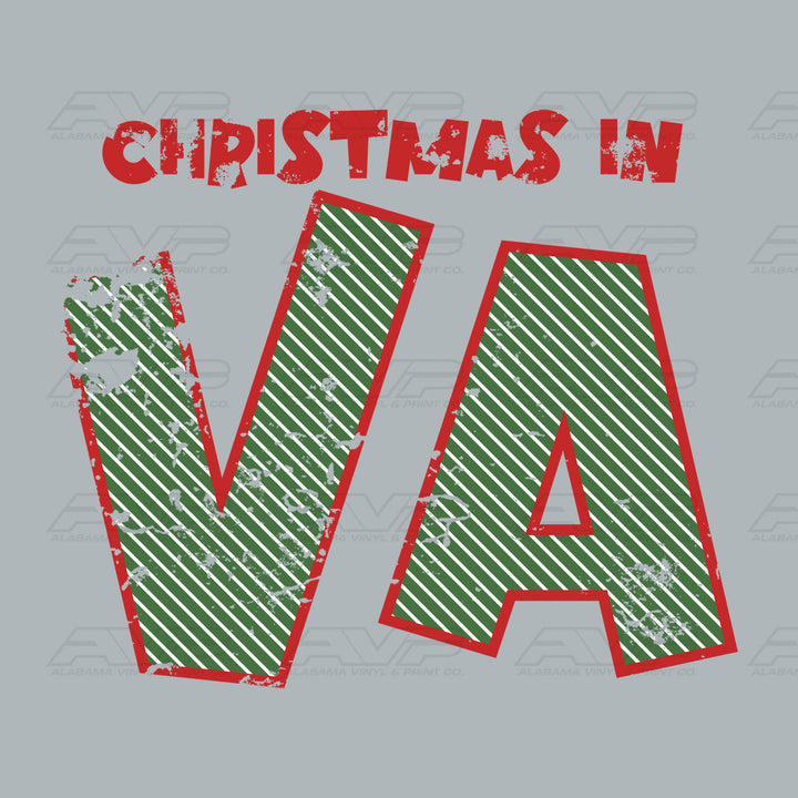 Christmas in Virginia Alabama Vinyl
