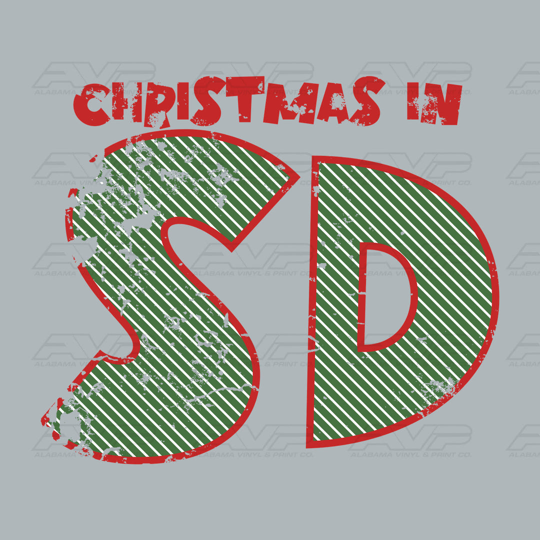 Christmas in South Dakota Alabama Vinyl
