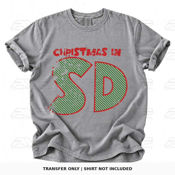 Christmas in South Dakota Alabama Vinyl