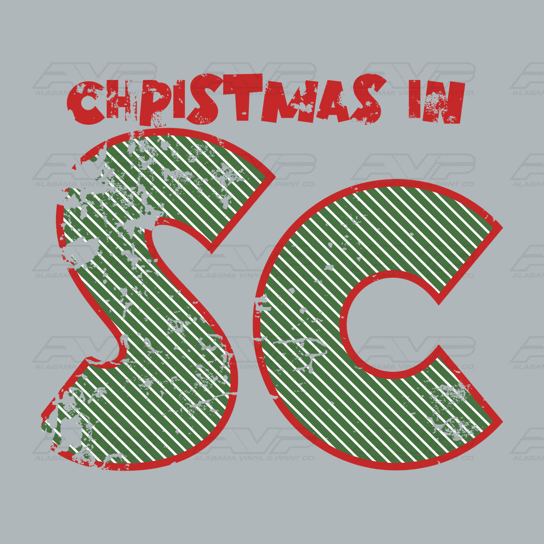 Christmas in South Carolina Alabama Vinyl