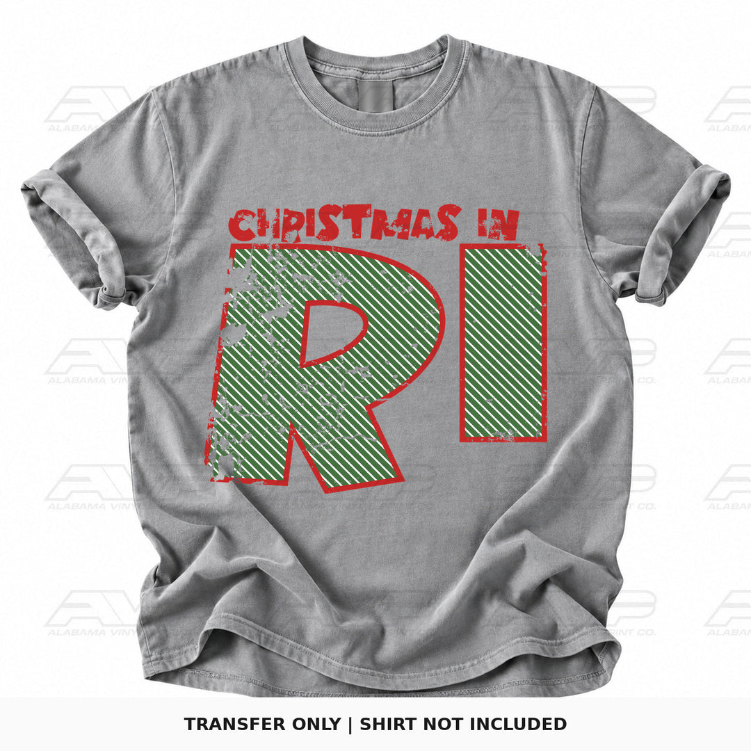 Christmas in Rhode Island Alabama Vinyl