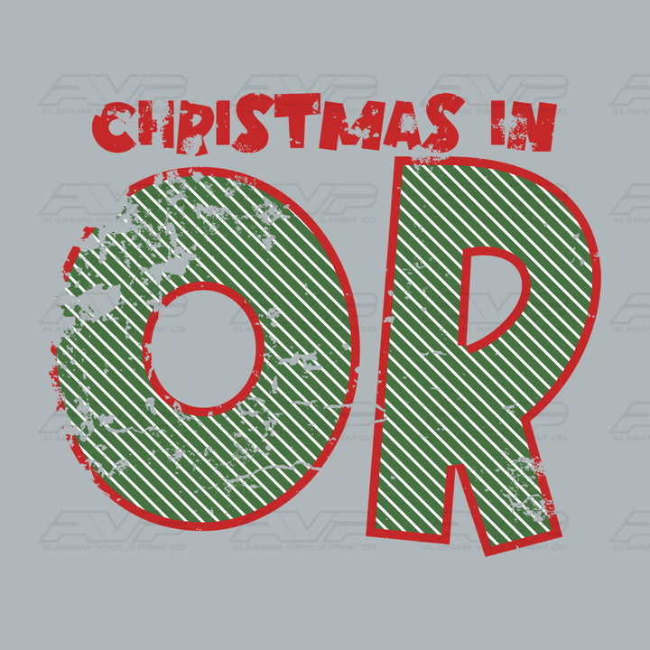 Christmas in Oregon Alabama Vinyl