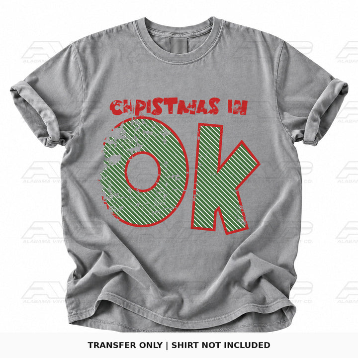 Christmas in Oklahoma Alabama Vinyl