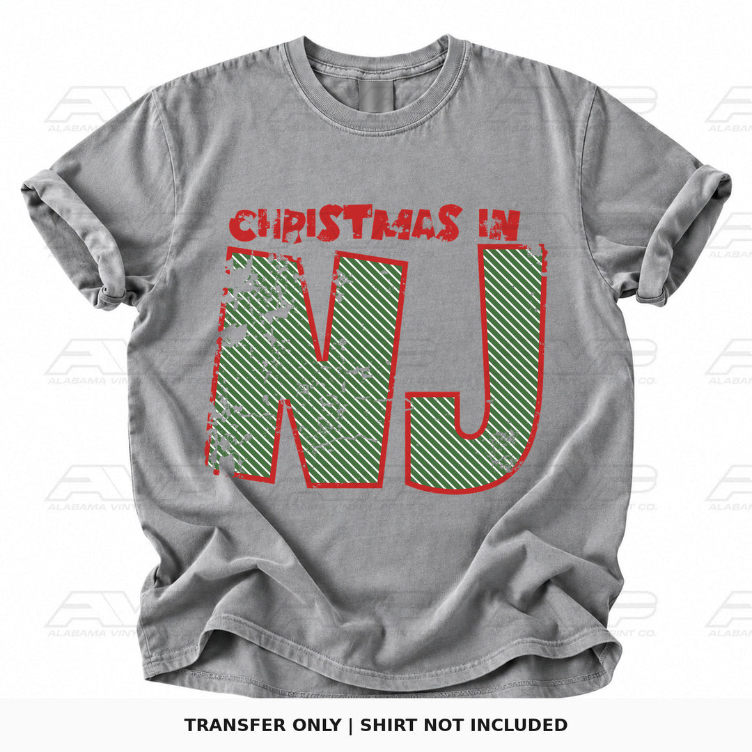Christmas in New Jersey Alabama Vinyl