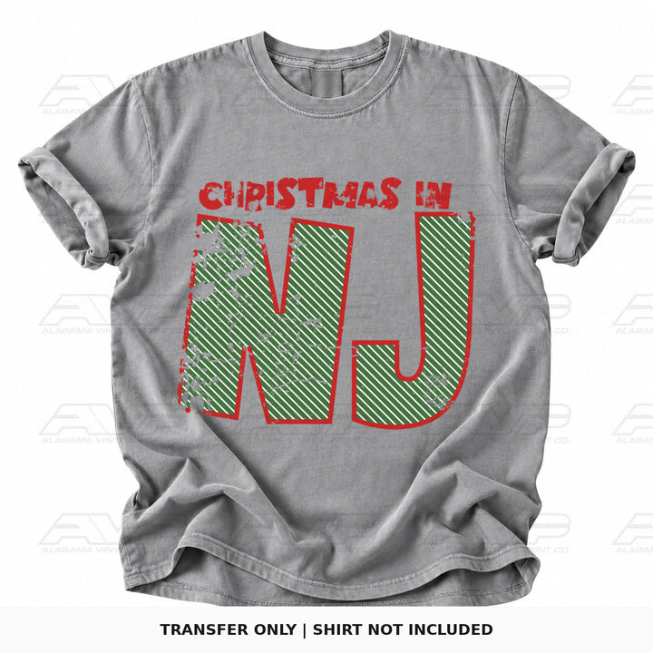 Christmas in New Jersey Alabama Vinyl