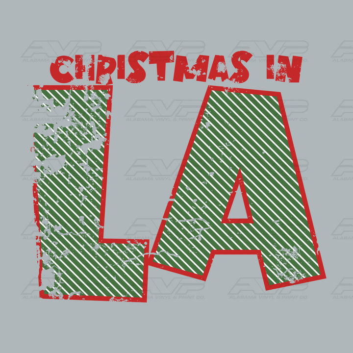 Christmas in Louisiana Alabama Vinyl