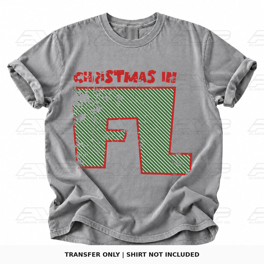 Christmas in Florida Alabama Vinyl