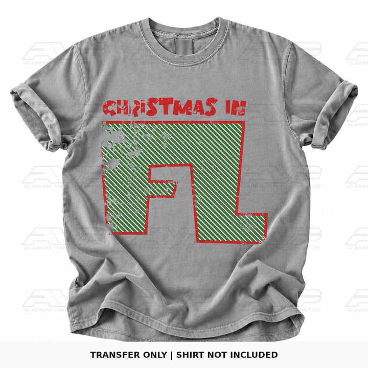 Christmas in Florida Alabama Vinyl