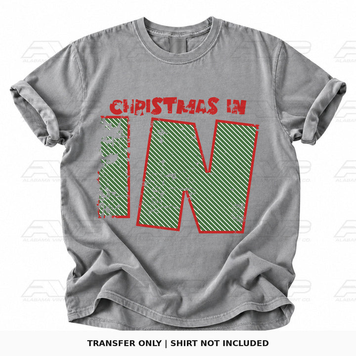 Christmas in Indiana Alabama Vinyl