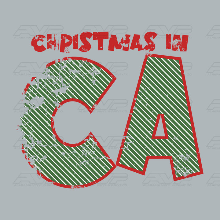 Christmas in California Alabama Vinyl