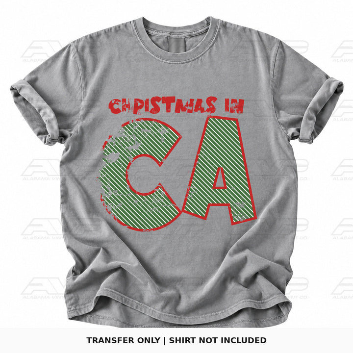 Christmas in California Alabama Vinyl