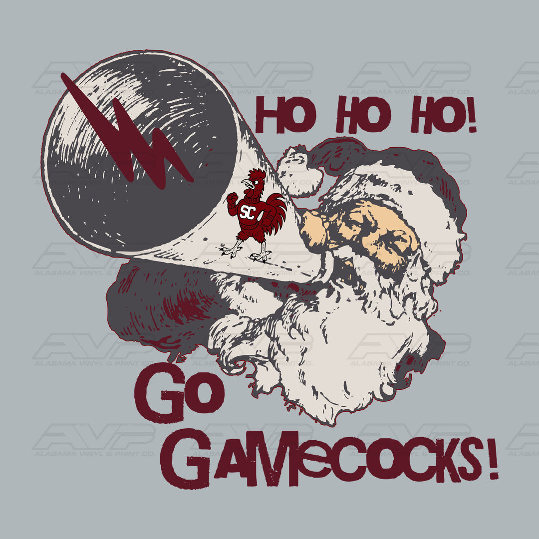 South Carolina Santa Alabama Vinyl
