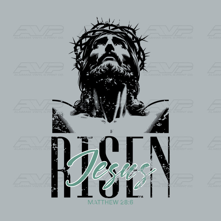 Jesus Risen Portrait Sage Alabama Vinyl