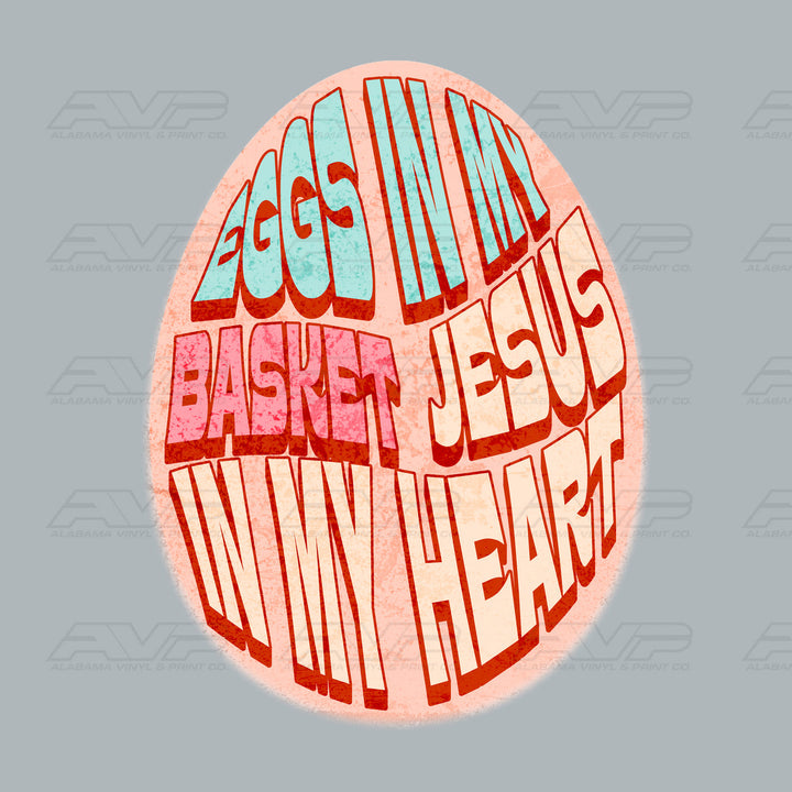 Jesus in My Heart Egg Alabama Vinyl