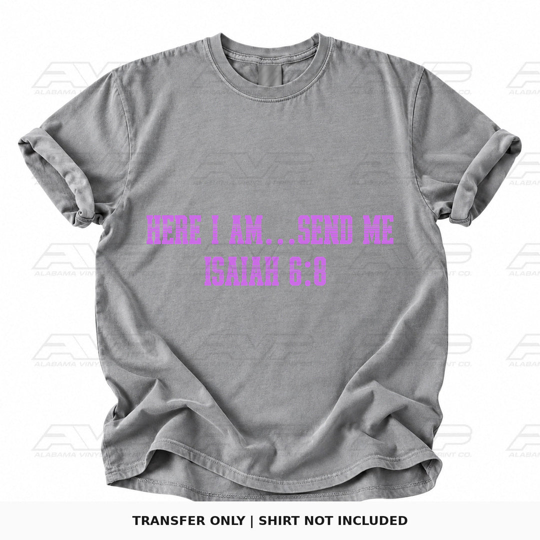 Isaiah 6:8 Alabama Vinyl