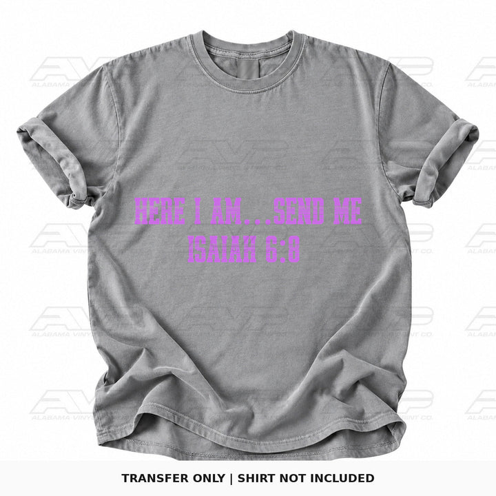Isaiah 6:8 Alabama Vinyl
