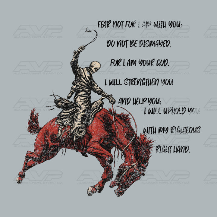 Fear Not For I Am With You Skeleton Cowboy Alabama Vinyl
