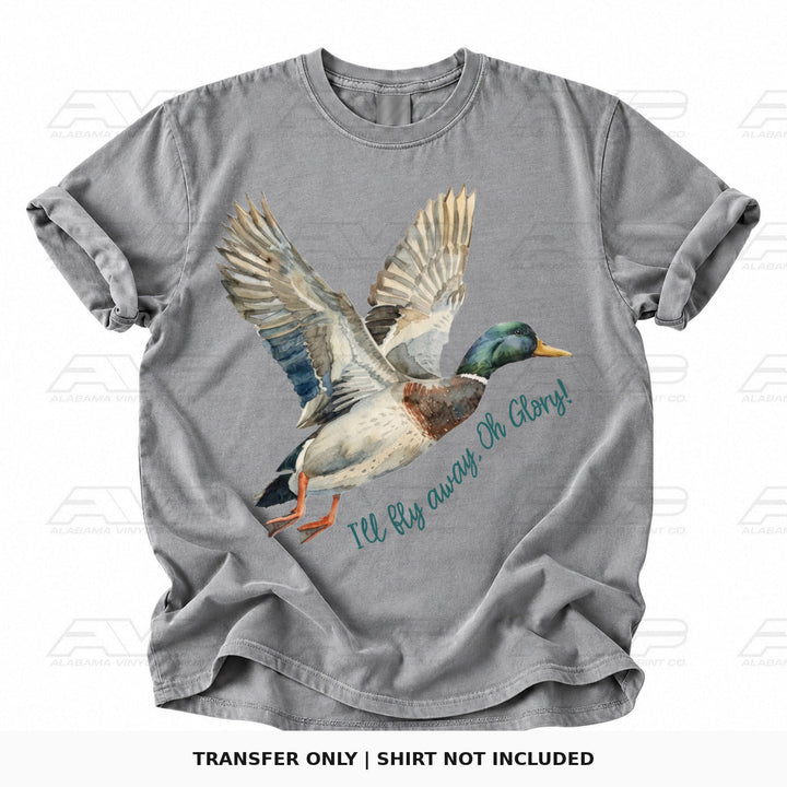 I'll Fly Away Mallard Duck Alabama Vinyl