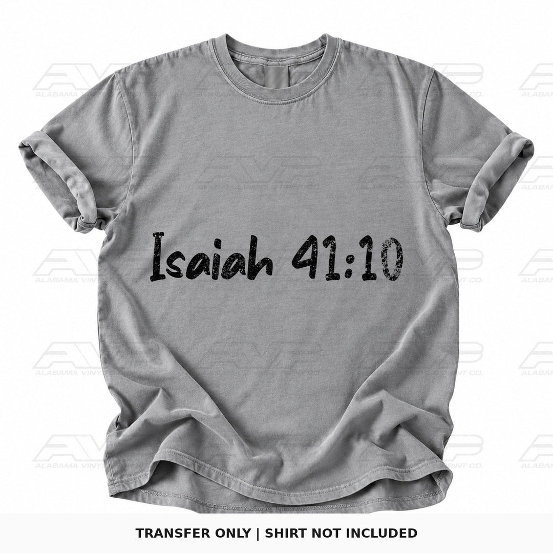 Isaiah 41:10 Alabama Vinyl