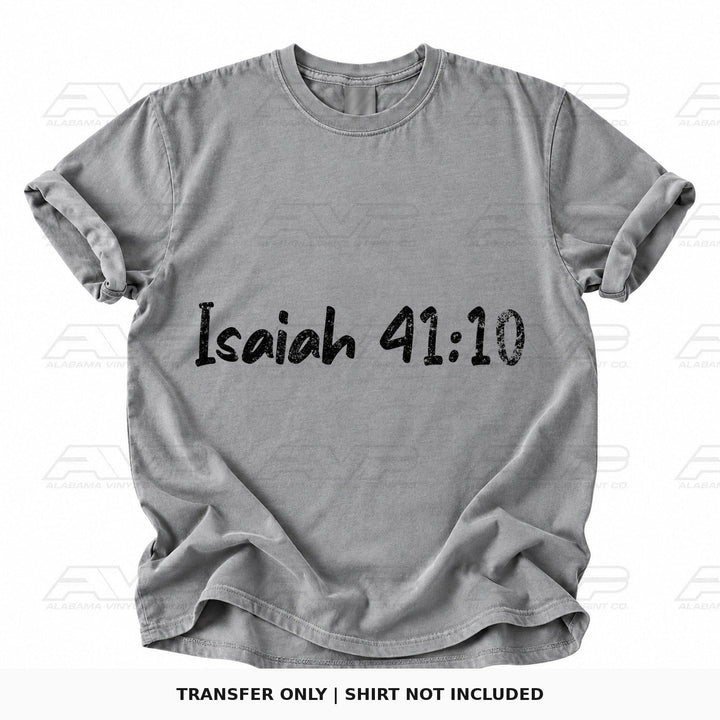 Isaiah 41:10 Alabama Vinyl