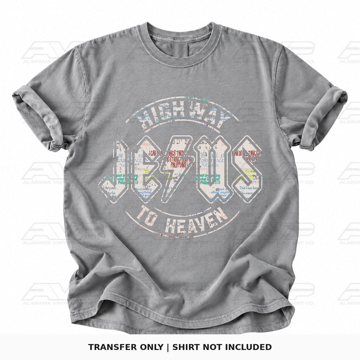 Highway to Heaven Bible Verse Pattern Alabama Vinyl