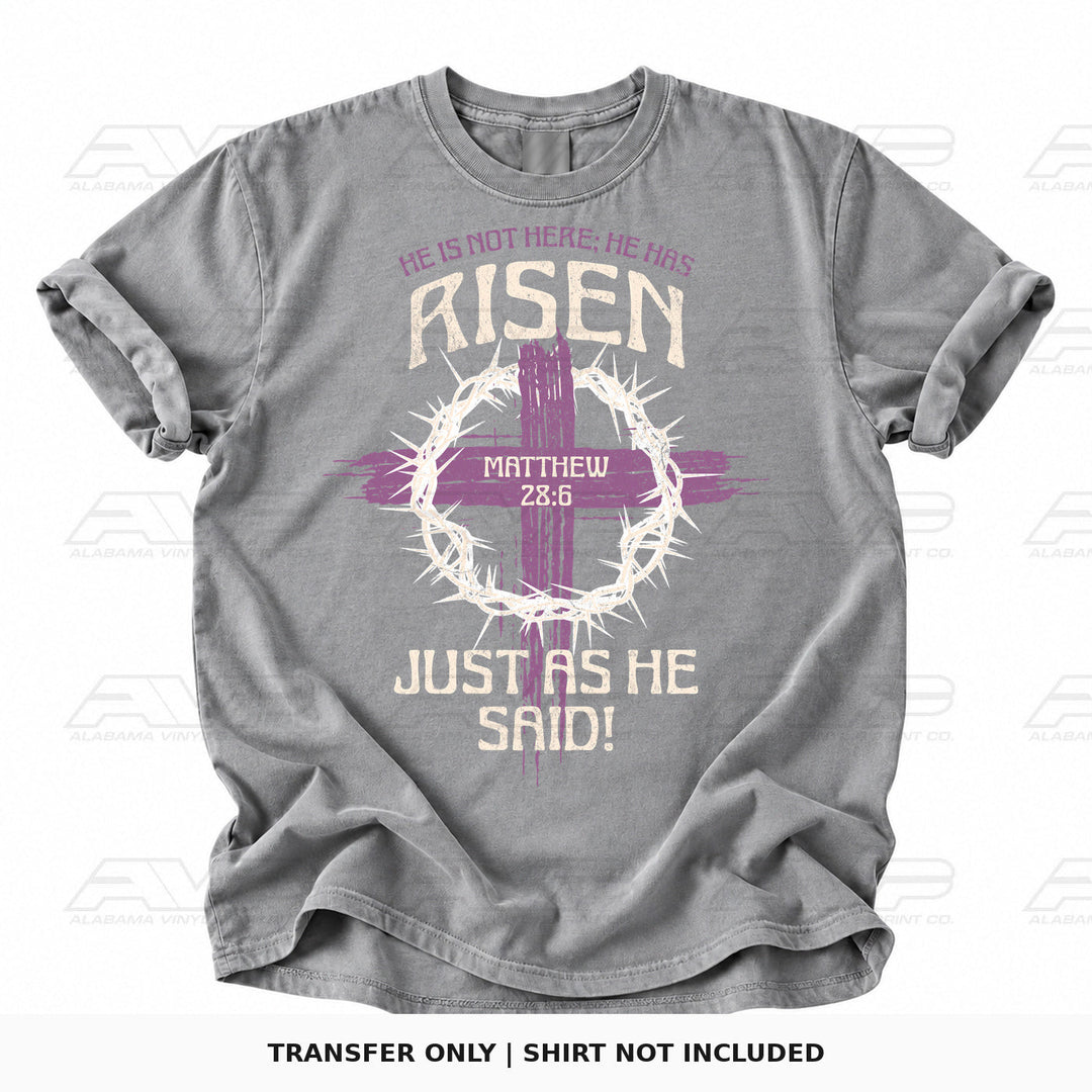 He is Not Here He Has Risen Alabama Vinyl