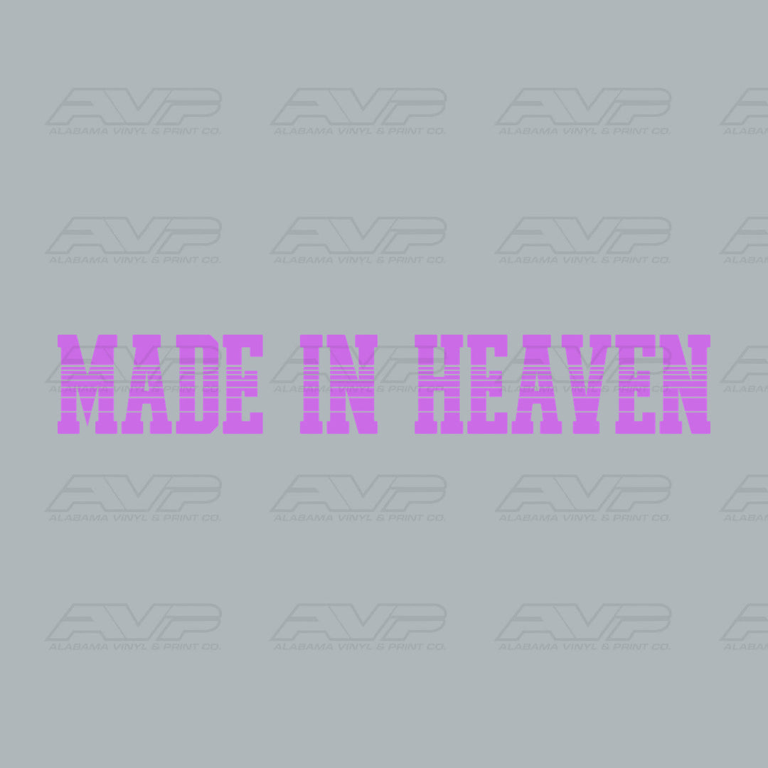 Made in Heaven Alabama Vinyl