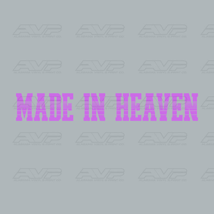 Made in Heaven Alabama Vinyl